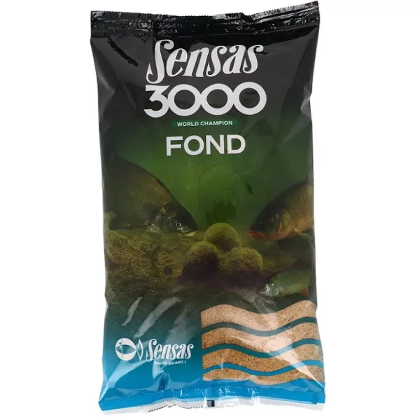 Sensas 3000 Fond Heavy Mix Flussfutter 3kg