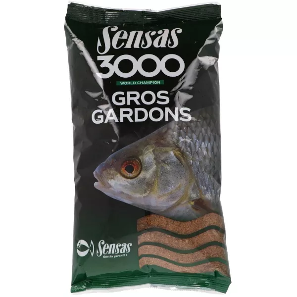 Sensas 3000 Gros Gardons Große Rotauge Lockfutter 3kg