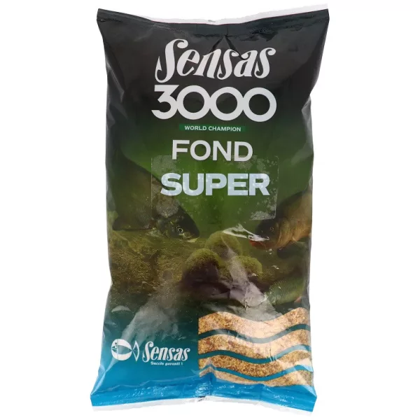 Sensas 3000 Super Fond Super Heavy Mix Futter 1kg