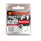 Trabucco F1 Match 18 Platten-, Widerhakenhaken 15 Stk.