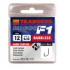 Trabucco F1 Maggot 18 mit Platte, widerhakenloser Haken 15 Stk.