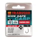 Trabucco Wide Gape Carp 12 mit Platte, Haken ohne Widerhaken 15 Stück