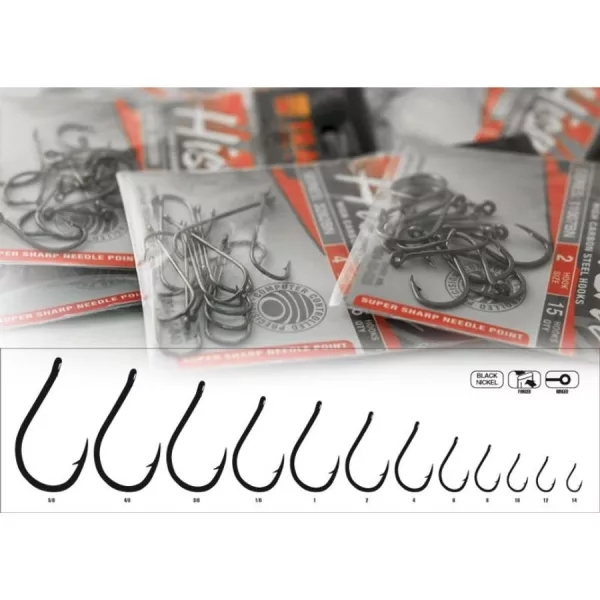 Trabucco Hisashi 10026 08 Raubfischhaken 15 Stk.