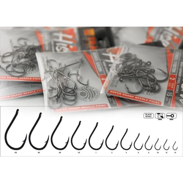 Trabucco Hisashi 10026 14 Raubfischhaken 15 Stk.