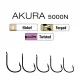 Trabucco Akura 5000N 02 Spatenhaken, Widerhakenhaken 15 Stk.