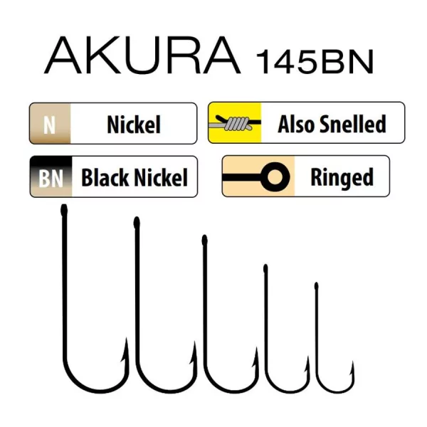 Trabucco Akura 145 BN 04 Raubfischhaken 15Stk