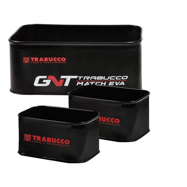 Trabucco GNT Match Evagoundbait Bowl 3-teiliges Futteranrühr-Set