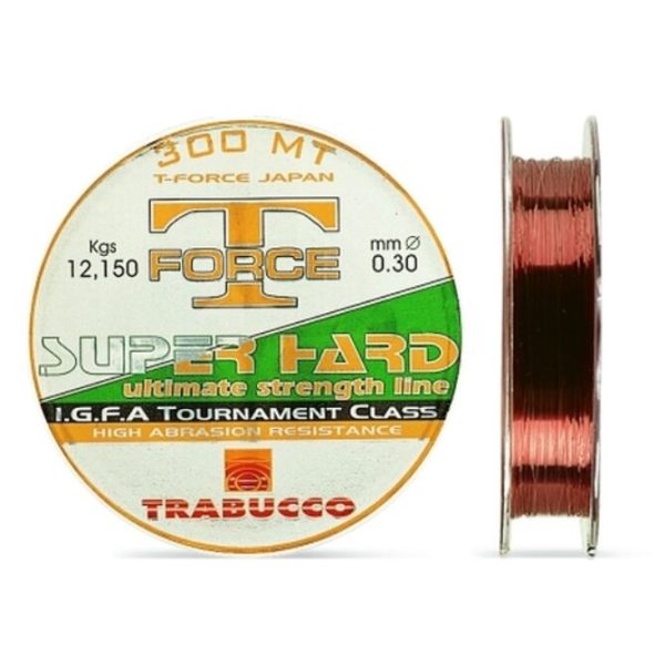 Trabucco T-Force Super Hard 300m 0,30mm Monofile Hauptschnur