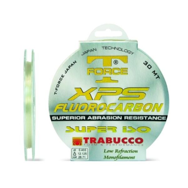 Trabucco T-Force Fluorocarbon Super ISO 20m 0,80mm Monofile Vorfachschnur
