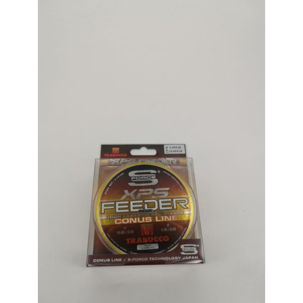 Trabucco S-Force Feeder Plus Conus 200m 0,35-0,20mm Monofile Hauptschnur
