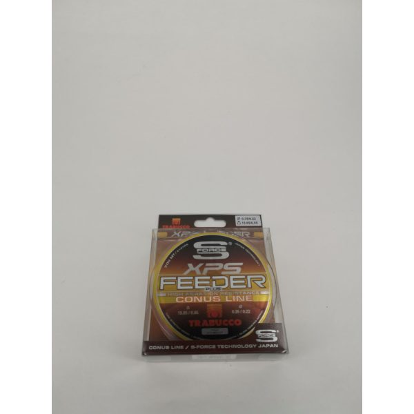 Trabucco S-Force Feeder Plus Conus 200m 0,35-0,22mm Monofil Hauptschnur