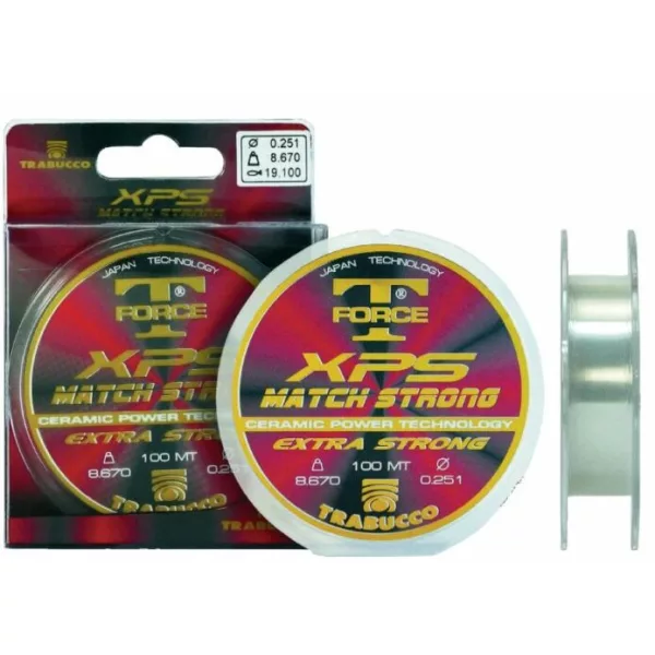Trabucco T-Force Extra Strong 50m 0,07mm Monofile Vorfachschnur