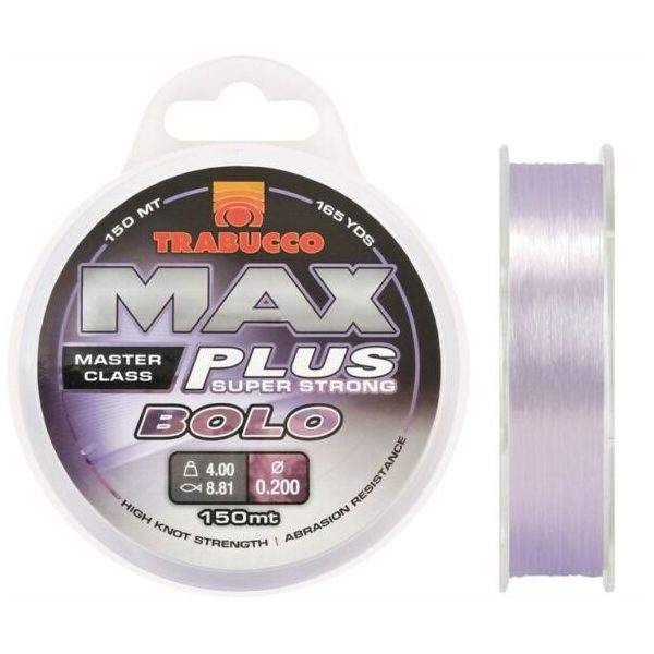 Trabucco Max Plus Line Bolo 150m 0,16mm Monofile Hauptschnur