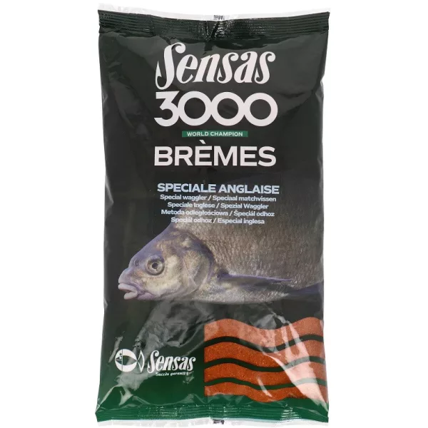 Sensas 3000 Super Anglaise Brassen Futter 1kg