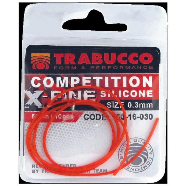 Trabucco Competition X-Fine Silicone 0,5mm 50cm Silikonschlauch
