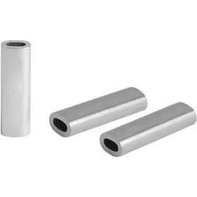   Trabucco Crimps Oval Aluminium 1,4x2,8x10mm Quetschhülsen 20 Stück