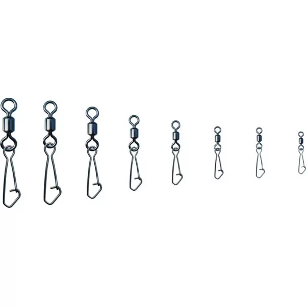 Trabucco Rolling Hooked Snap 12 Karabinerwirbel 12 Stk.