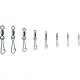 Trabucco Rolling Hooked Snap 12 Karabinerwirbel 12 Stk.