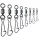Trabucco Rolling Hooked Snap 18 Wirbel 12db