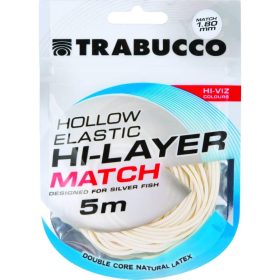   Trabucco Hi-Layer Hollow Elastic Match Kopfrutengummi 1,8mm 5m