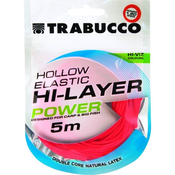 Trabucco Hi-Layer Hollow Elastic Power Rakós Csőgumi 1,9mm 5m