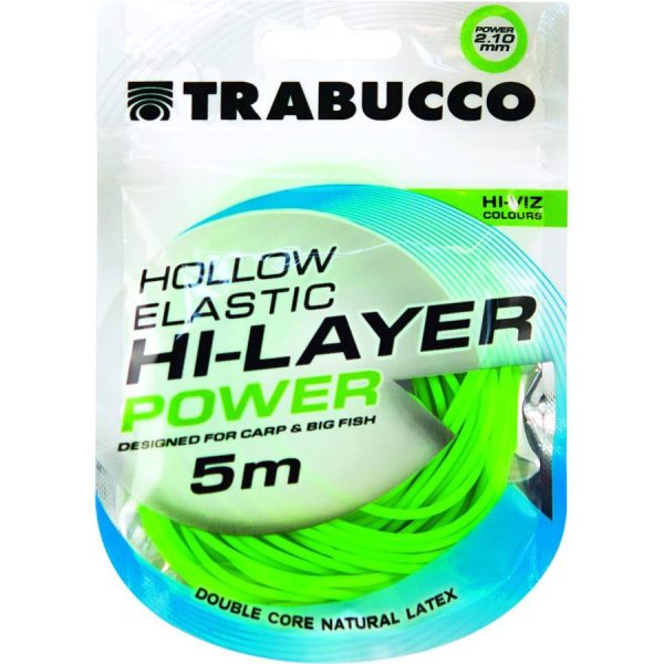 Trabucco Hi-Layer Hollow Elastic Power Rakós Csőgumi 2,1mm 5m
