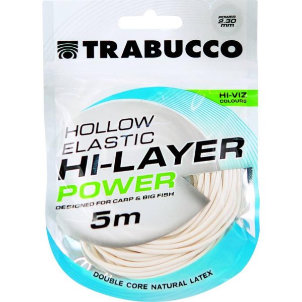 Trabucco Hi-Layer Hollow Elastic Power Rakós Csőgumi 2,3mm 5m