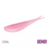 Delphin D-SHOT Gummifisch Coral 85mm - 5 Stk. - Drop Shot