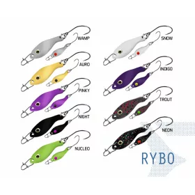Delphin Rybo SNOW #8 - 0,5gr - Spinner - Hakengröße #8