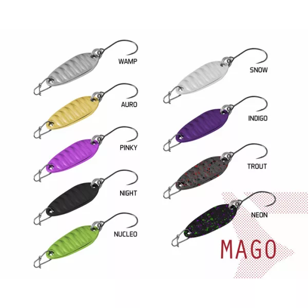 Delphin Mago SNOW #8 - 2gr - Blinker - Hakengröße #8