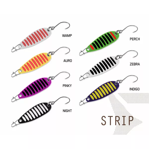 Delphin Strip AURO #8 - 2gr - Spinner - Hakengröße #8
