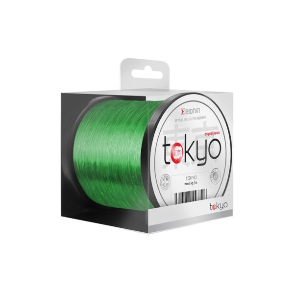 Monofil Delphin TOKYO / fluo grün 0,33mm 18lbs 4600m