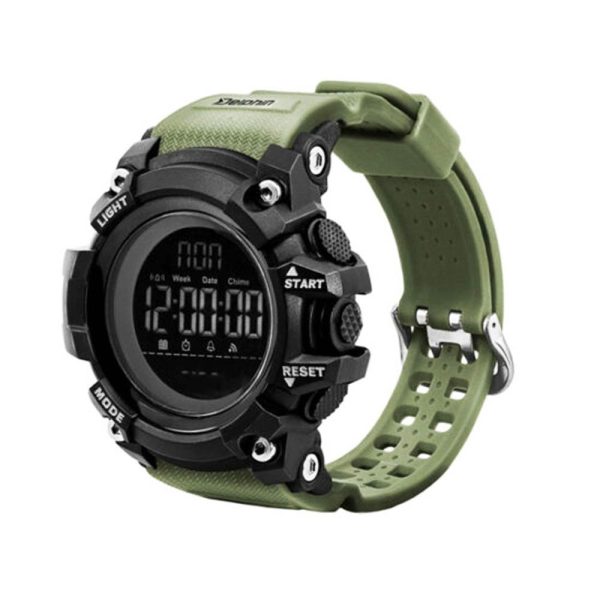 Delphin Wirus Digitalarmbanduhr