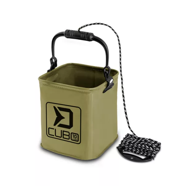 Faltbarer Eimer Delphin CUBO 5L + 5m