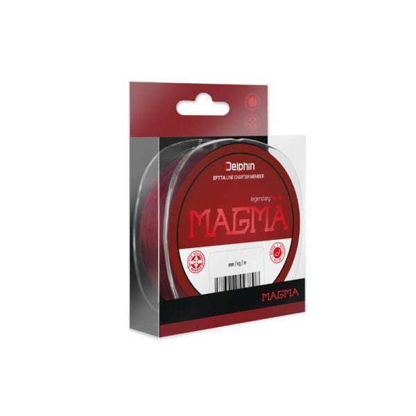 Monofil Delphin MAGMA / Bordeaux 0,203mm 8,4lbs 500m