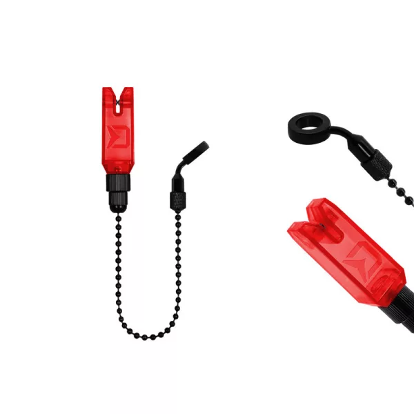Delphin ChainBLOCK Kettenbissanzeiger Rot