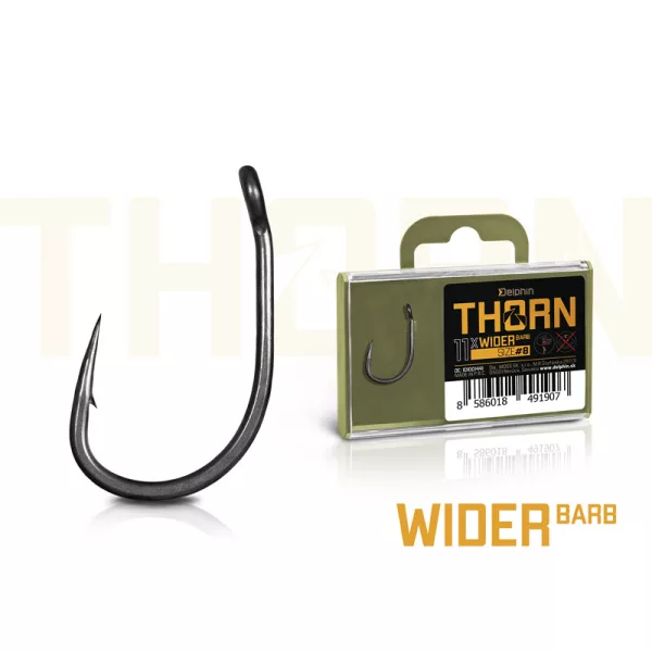 Delphin THORN Wider 6 Mit Öse, mit Widerhaken