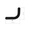 Delphin EVA SmallBEND Feeder Rutenhalter 15x12cm