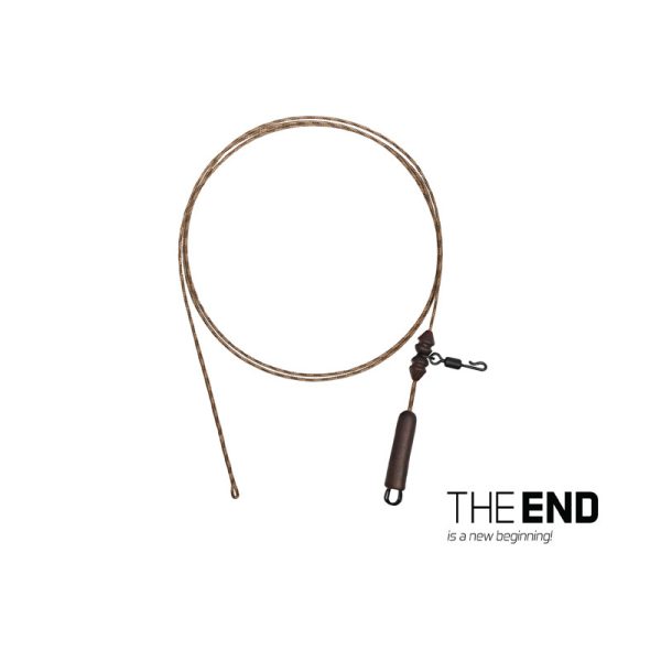 Delphin THE END Leadcore HELI / 3 Stk. Rig 80cm