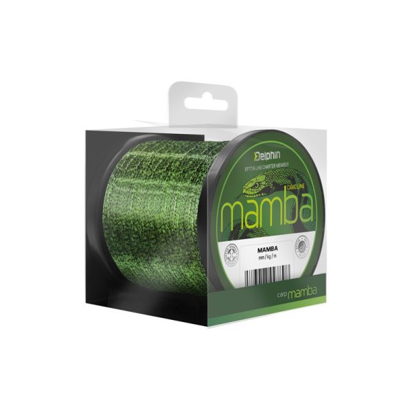 Delphin MAMBA Carp / camou 0,32mm 16,3lbs 1200m