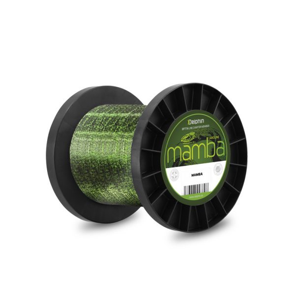 Delphin MAMBA Carp / camou 0,28mm 13,4lbs 6000m/1m SPULENWARE