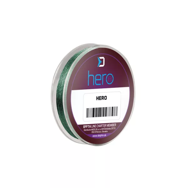 Delphin HERO 8 0,16mm Geflochten grün