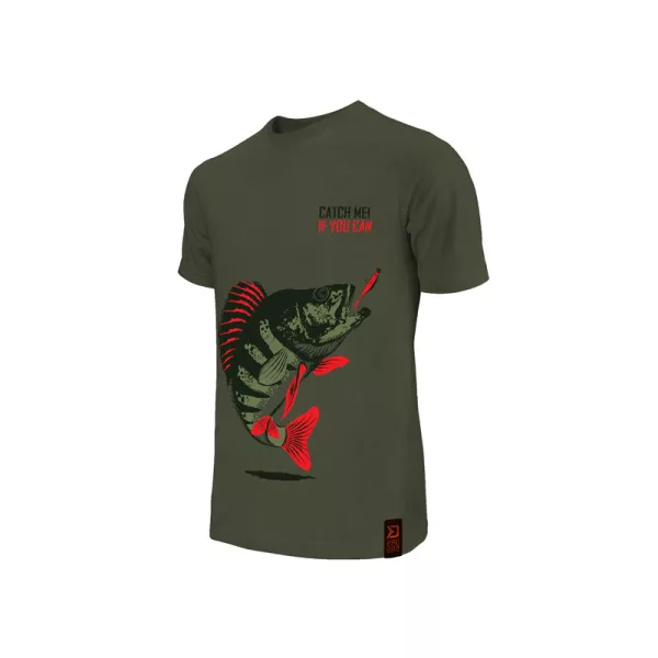 Delphin - Catch me! BARSCH Dunkelgrün - T-Shirt - XXL