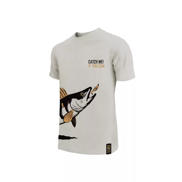 Delphin - Catch me! ZANDER Cremefarben - T-Shirt - XXXL