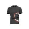Delphin - ATAK! Schwarz Gemustert - T-Shirt - S