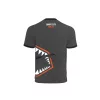 Delphin - ATAK! Schwarz Gemustert - T-Shirt - M