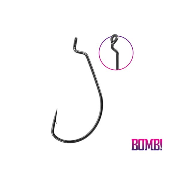 Delphin Haken BOMB! OFFSpin / 5 Stk. Haken 3/0