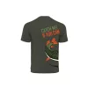 Delphin - Catch me! Hecht Dunkelgrün - T-Shirt - XXL