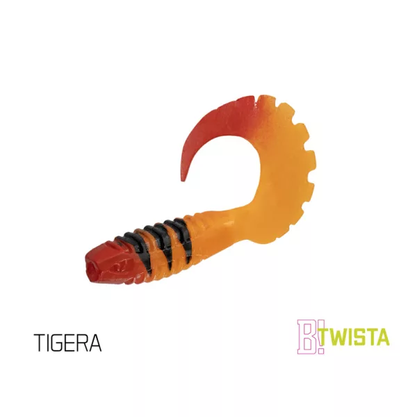 Gummifisch Delphin TWISTA UVs / 5 Stk. 8cm/TIGERA