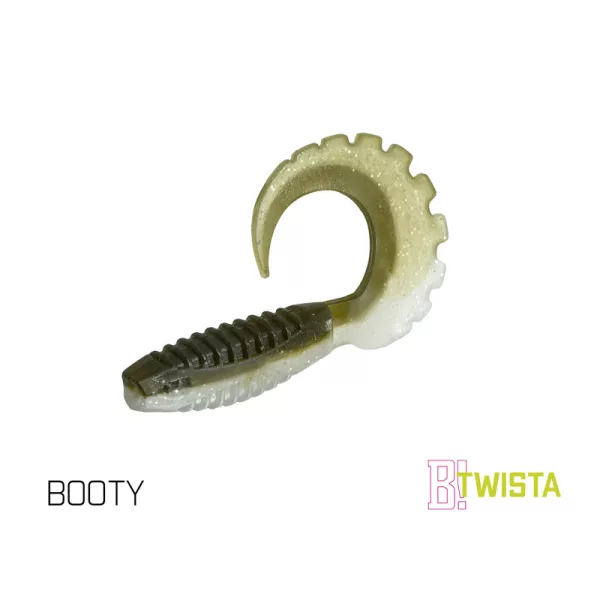 Gummifisch Delphin TWISTA UVs / 5 Stk. 8cm/BOOTY